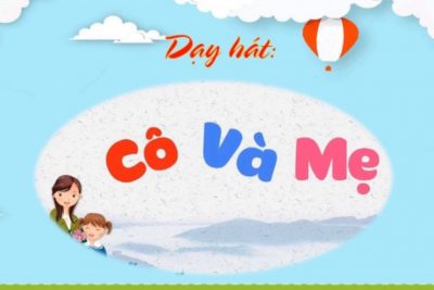 Dạy hát: Cô và mẹ_ Nhà trẻ 24-36 tháng_ MN Đức Nhuận