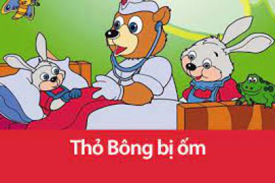 Thơ “Thỏ bông bị ốm” 5-6 tuổi – MN Đức Nhuận